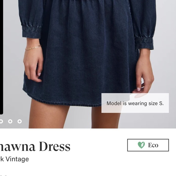 NWOT RAILS Shawna Dress in Dark Vintage - Picture 5 of 8